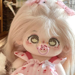 Uni Plush Doll Girl’s Pink Skirt 20cm Plush Cotton Doll Clothes