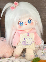 Uni Plush Doll Clothes-20cm cotton doll clothes for girls -Fluffy Rabbit and Lucky Little Bear Doll Clothes