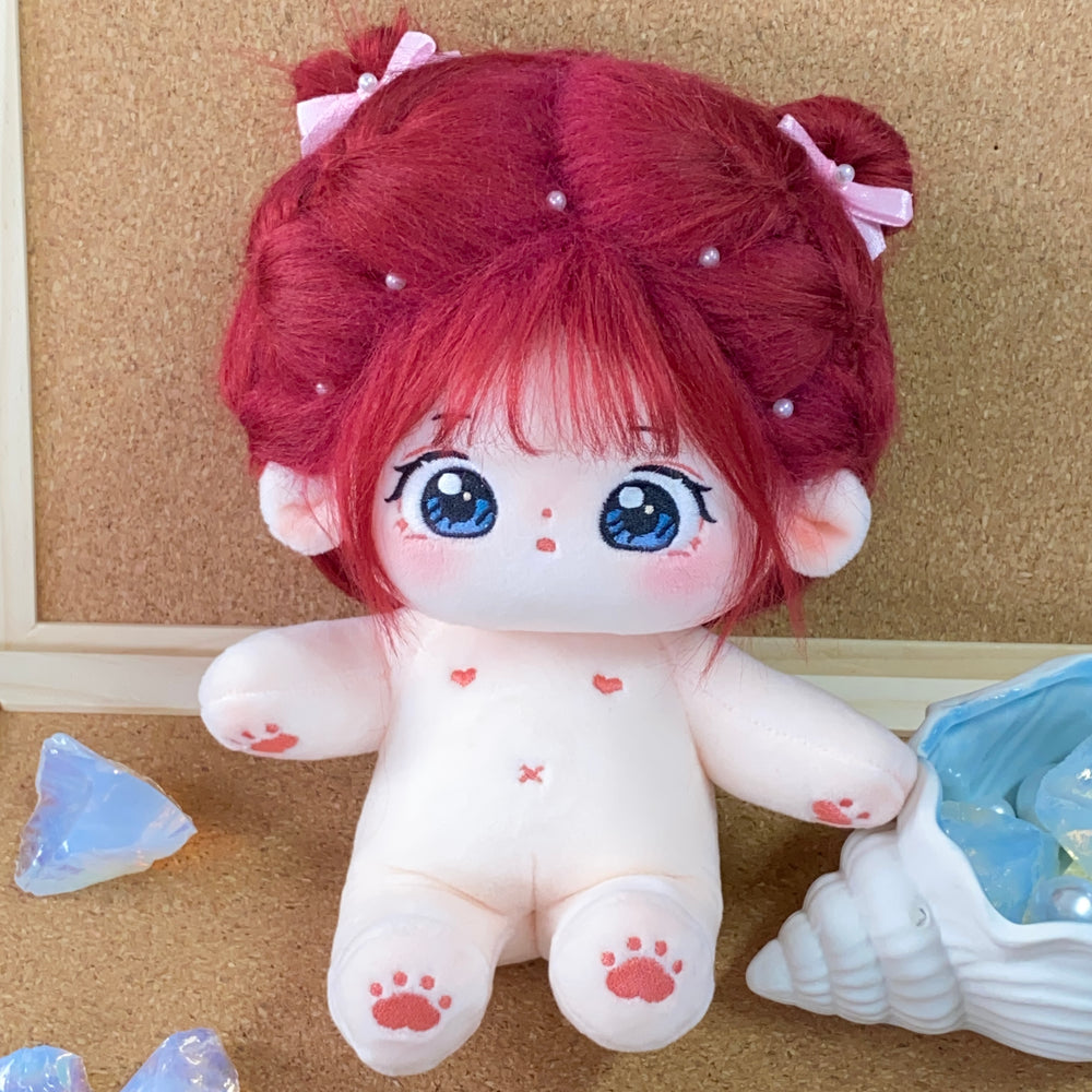 [Tiel] Paste Paste Cotton Doll for Female Dolls 20cm Genuine Skeleton Doll Figure Naked Doll Gift for Girls.