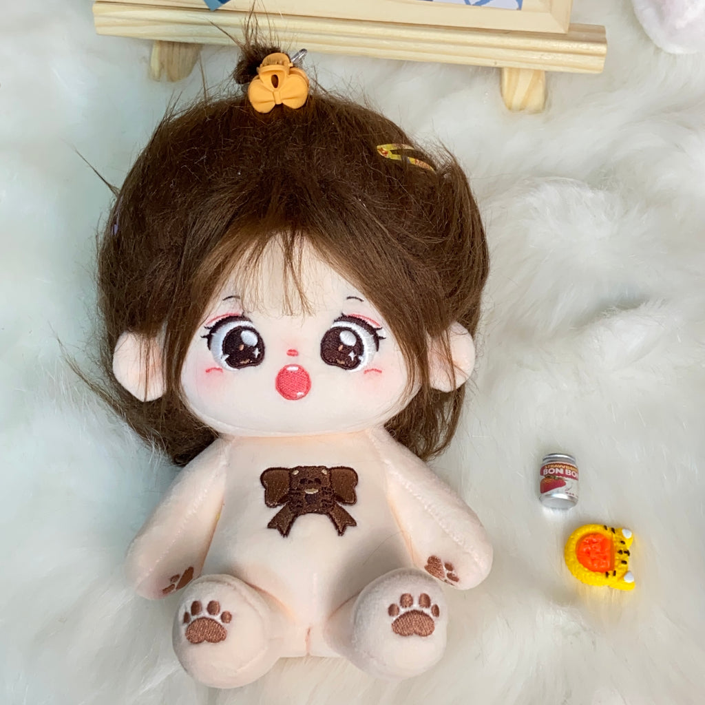 [Qiao Wo] Tietie Li Cotton Doll Girl 20cm Genuine with Skeleton Plush ...