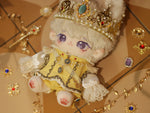 Handmade 20cm cotton doll clothes, original design, suitable for 18-year-old male dolls, European royal palace style