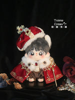 Cotton doll clothes 10cm original bubble-blowing Klin coronation ceremony female male doll king gorgeous normal body