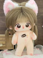 [Cat Ear - Headwear] Paste Paste Cotton Doll Clothes 20cm Autumn/Winter Season Female Doll Genuine Stock Animal Ears.