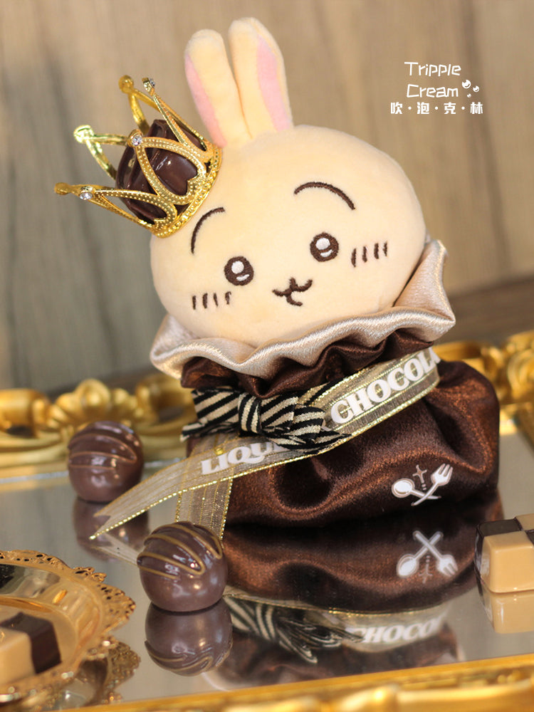 Cotton doll doll clothes 10cm clothes original blow bubble Clinton liquor chocolate female male doll gorgeous cute packaging