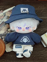 Demon Meow Baby Clothes: Stick-in Cotton Doll Clothes 20cm Boys' and Girls' Doll Clothes Suit Stock Available