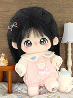 Cotton Doll Clothes for Female Dolls 20cm Doll Replacement Cute Clothes Crawler Suit Lucky Little Bear