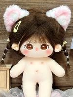 [Cat Ear - Headwear] Paste Paste Cotton Doll Clothes 20cm Autumn/Winter Season Female Doll Genuine Stock Animal Ears.