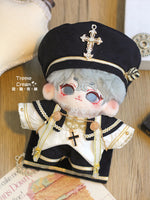 10cm Cross Singing Choir Series doll clothes, Blowing Bubbles Clan cotton doll clothes, 10cm European-style palace gorgeous attire