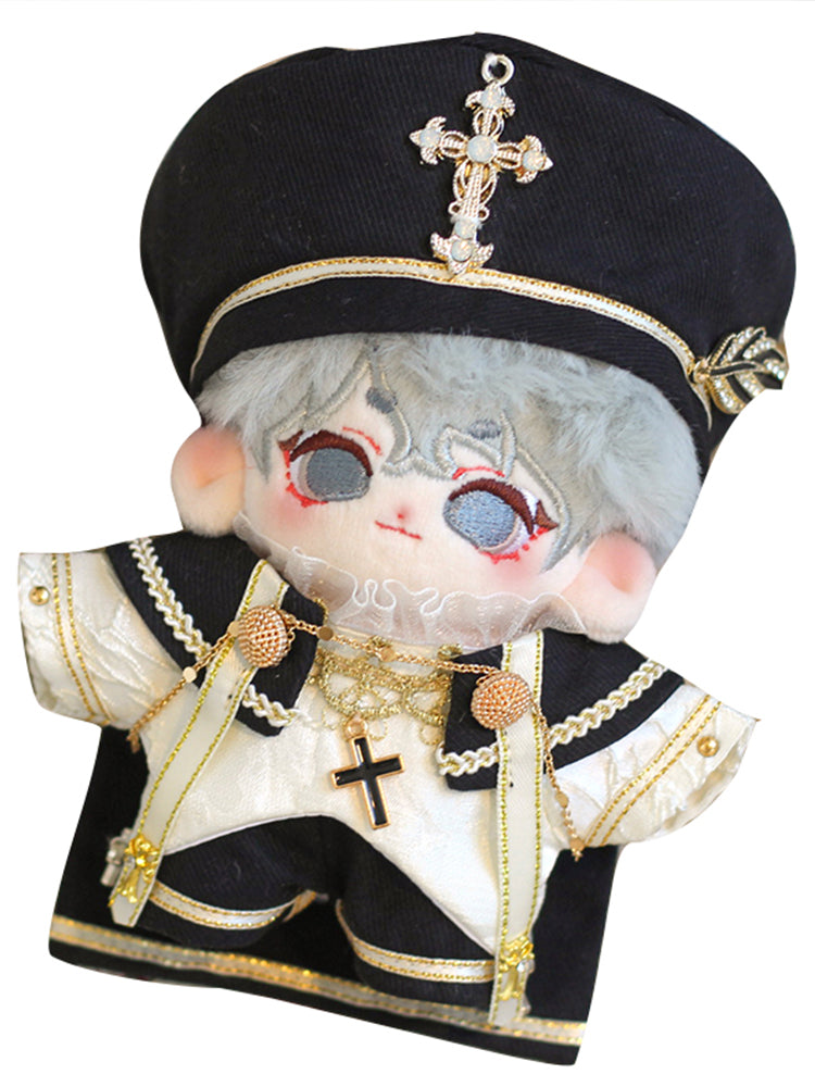 10cm Cross Singing Choir Series doll clothes, Blowing Bubbles Clan cotton doll clothes, 10cm European-style palace gorgeous attire