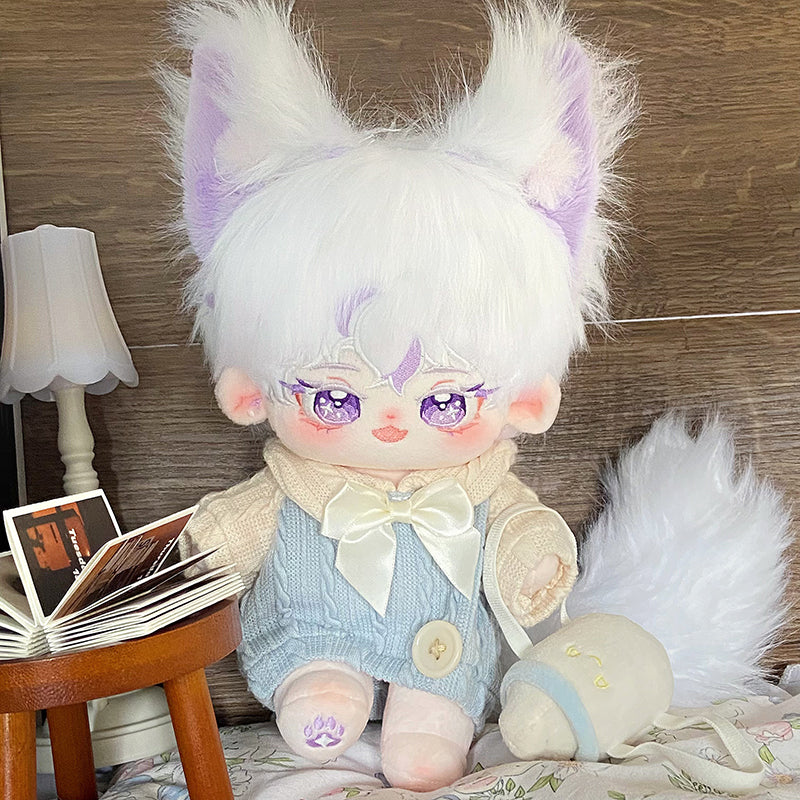 New - Scenery Dust - Stick-in Cotton Doll Boy Doll 20cm Official Genuine Clothing Set Doll