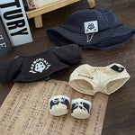 Demon Meow Baby Clothes: Stick-in Cotton Doll Clothes 20cm Boys' and Girls' Doll Clothes Suit Stock Available