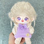 [Butterfly Sakura] Paste Paste Cotton Doll for Female Dolls 20cm Genuine Doll Figure Naked Doll Skeleton Gift for Girls.