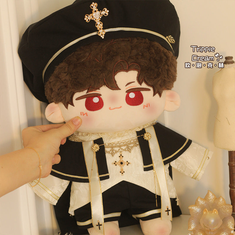 10cm Cross Singing Choir Series doll clothes, Blowing Bubbles Clan cotton doll clothes, 10cm European-style palace gorgeous attire