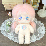 New - Heartful - Stick-in Cotton Doll Girl Doll 20cm Genuine Clothing Set Gift Doll