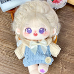 [Butterfly Sakura] Paste Paste Cotton Doll for Female Dolls 20cm Genuine Doll Figure Naked Doll Skeleton Gift for Girls.