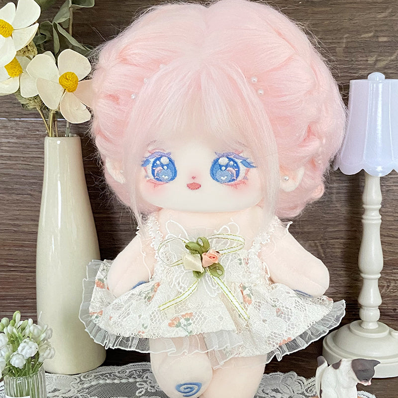 New - Heartful - Stick-in Cotton Doll Girl Doll 20cm Genuine Clothing Set Gift Doll