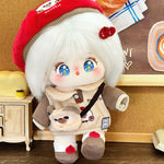 Star Pavilion - Stick-in Cotton Doll Girl Doll 20cm Genuine Naked Doll Clothing Set Doll Official Genuine Gift for Girls