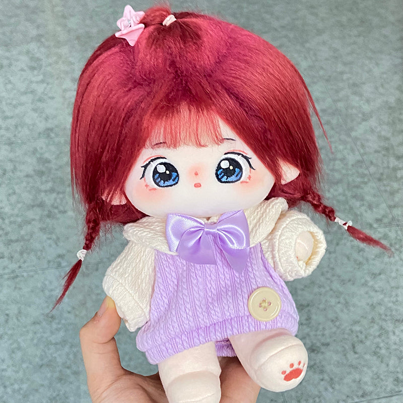 [Tiel] Paste Paste Cotton Doll for Female Dolls 20cm Genuine Skeleton Doll Figure Naked Doll Gift for Girls.