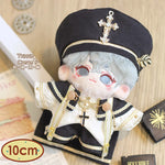 Cross Singing (Choir Series) Doll Clothes Blowing Bubble Klin Cotton Doll 20cm Cute Doll Hat.