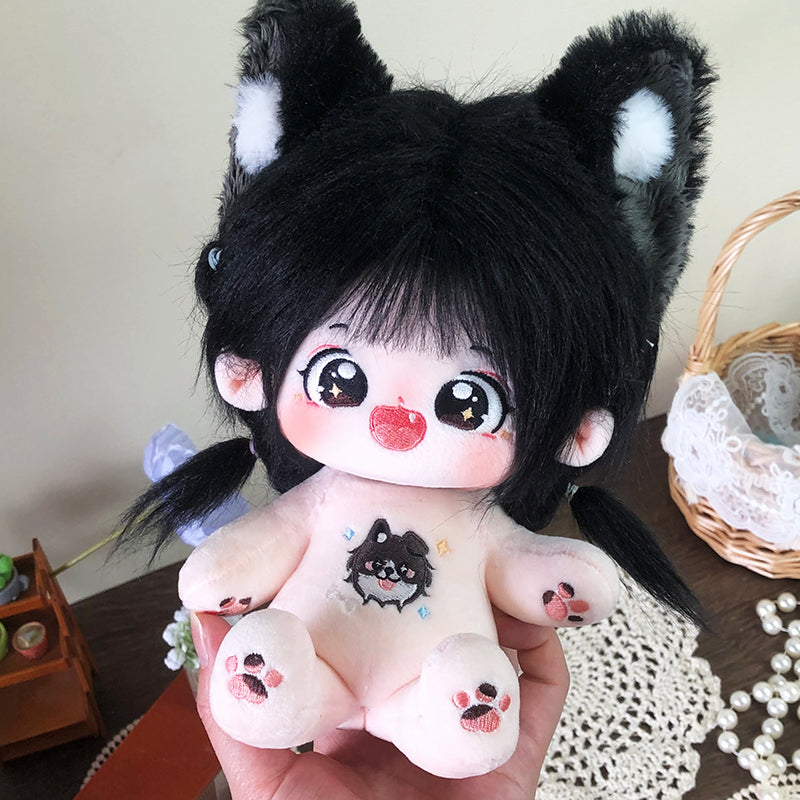 New - Xiaogu - Stick-in Cotton Doll Girl Doll 20cm Official Genuine Attribute-less Doll Stock