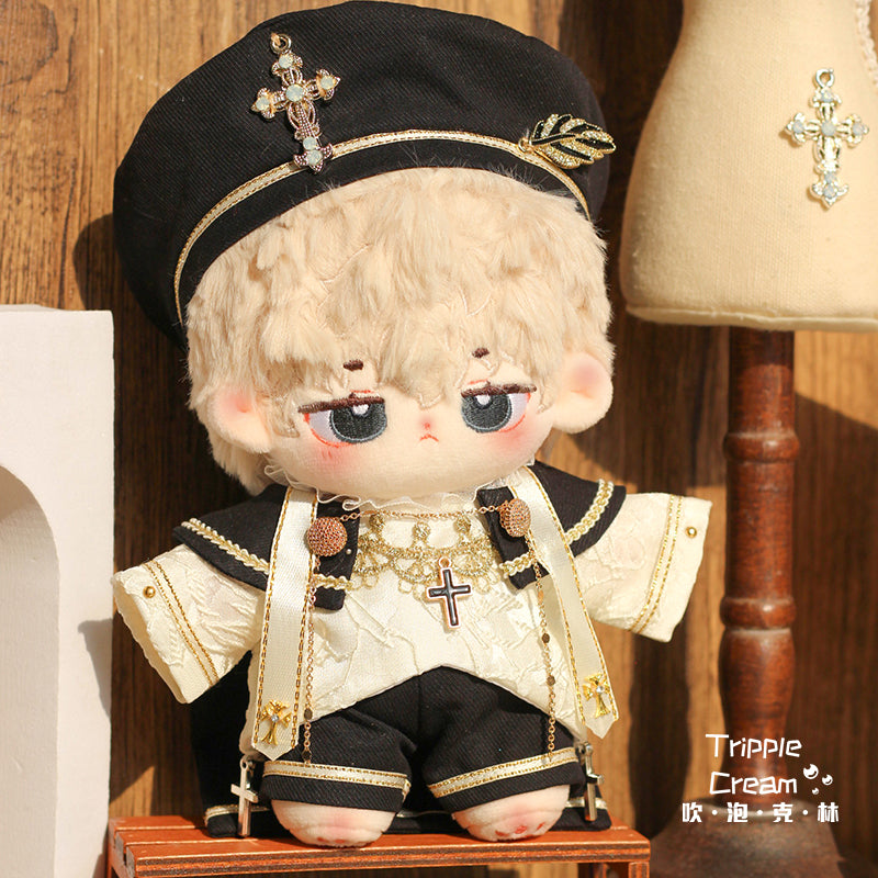 15cm Cross Singing Choir Series doll clothes, Blowing Bubbles Clan cotton doll clothes, 15cm European-style palace gorgeous attire