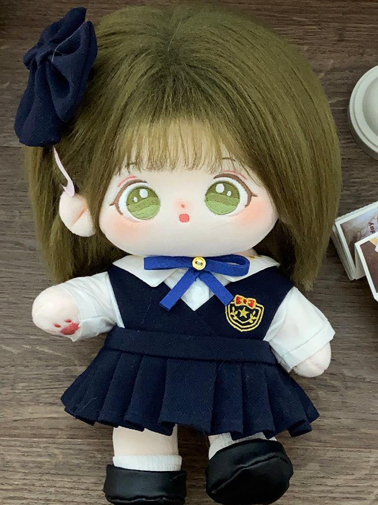 [Majiao] Paste Paste Cotton Doll for Female Dolls 20cm Official Genuine with Skeleton Plush Doll Naked Doll.