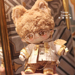 Yulan Gentleman Cotton Doll Clothes Blowing Bubble Klin 20cm Attribute-Free Western Republic Handsome Glasses Elegant.