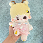 Cotton Doll Clothes for Female Dolls 20cm Doll Replacement Cute Clothes Crawler Suit Lucky Little Bear