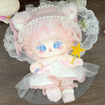 New - Heartful - Stick-in Cotton Doll Girl Doll 20cm Genuine Clothing Set Gift Doll