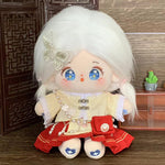 Star Pavilion - Stick-in Cotton Doll Girl Doll 20cm Genuine Naked Doll Clothing Set Doll Official Genuine Gift for Girls