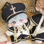 10cm Cross Singing Choir Series doll clothes, Blowing Bubbles Clan cotton doll clothes, 10cm European-style palace gorgeous attire