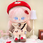 New - Heartful - Stick-in Cotton Doll Girl Doll 20cm Genuine Clothing Set Gift Doll