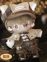 Breezy Mansion Series Night Breeze Sound Blowing Bubble Klin Cotton Doll Clothes 20cm Doll Detective Cape.