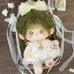 [Majiao] Paste Paste Cotton Doll for Female Dolls 20cm Official Genuine with Skeleton Plush Doll Naked Doll.