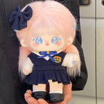 New - Heartful - Stick-in Cotton Doll Girl Doll 20cm Genuine Clothing Set Gift Doll