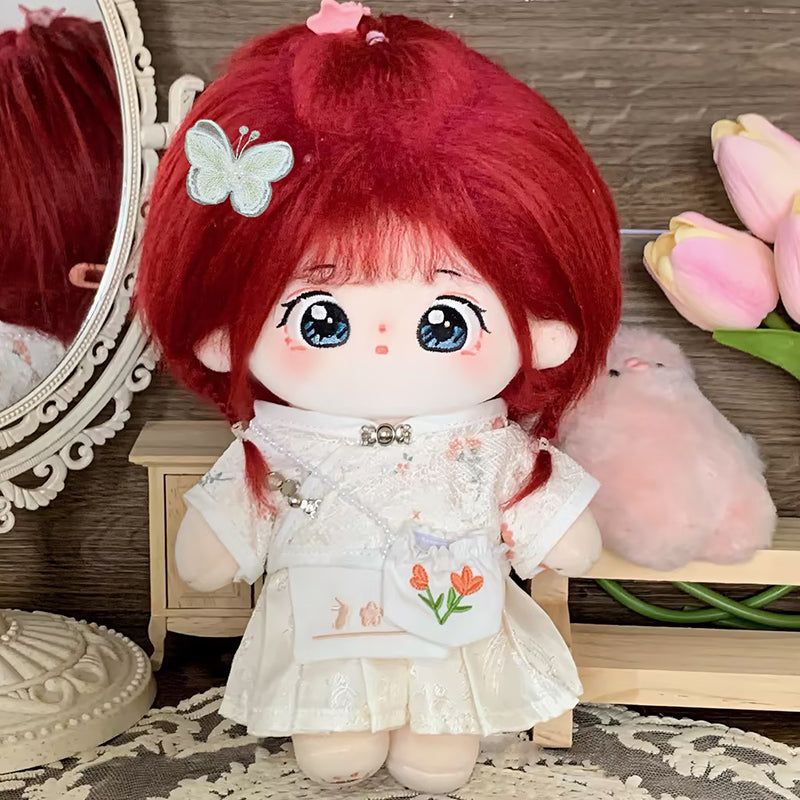 [Tiel] Paste Paste Cotton Doll for Female Dolls 20cm Genuine Skeleton Doll Figure Naked Doll Gift for Girls.