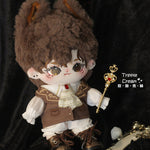 Coronation Ceremony Cotton Doll Clothes Blowing Bubble Klin 20cm Attribute-Free Court King Cape Noble Gorgeous Crown.