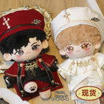 Coronation Ceremony Cotton Doll Clothes Blowing Bubble Klin 20cm Attribute-Free Court King Cape Noble Gorgeous Crown.