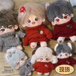 Cotton doll clothes 10cm & 20cm Labubu clothing original blowing bubble Klin sweater series new color simple.