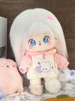 Uni Plush Doll Clothes-20cm cotton doll clothes for girls -Fluffy Rabbit and Lucky Little Bear Doll Clothes