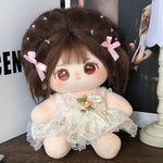 Uni Plush Doll Clothes-20cm cotton doll clothes for girls -Monet Garden Doll Clothes