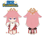 Uni Plush Doll Genshin Yae Miko Cotton Doll Plush 20 CM