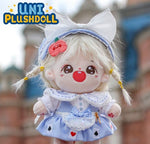 Uni Plush Doll Alice Cute Dress Set 20cm Plush Cotton Doll Clothes
