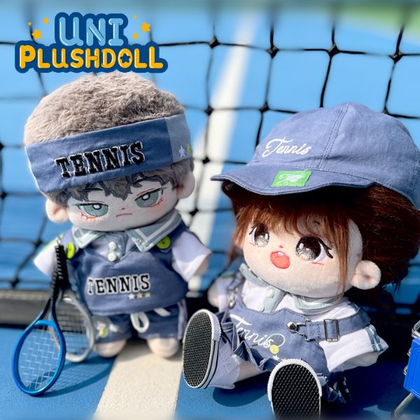 Uni Plush Doll Tennis Suit 20cm Plush Cotton Doll Clothes